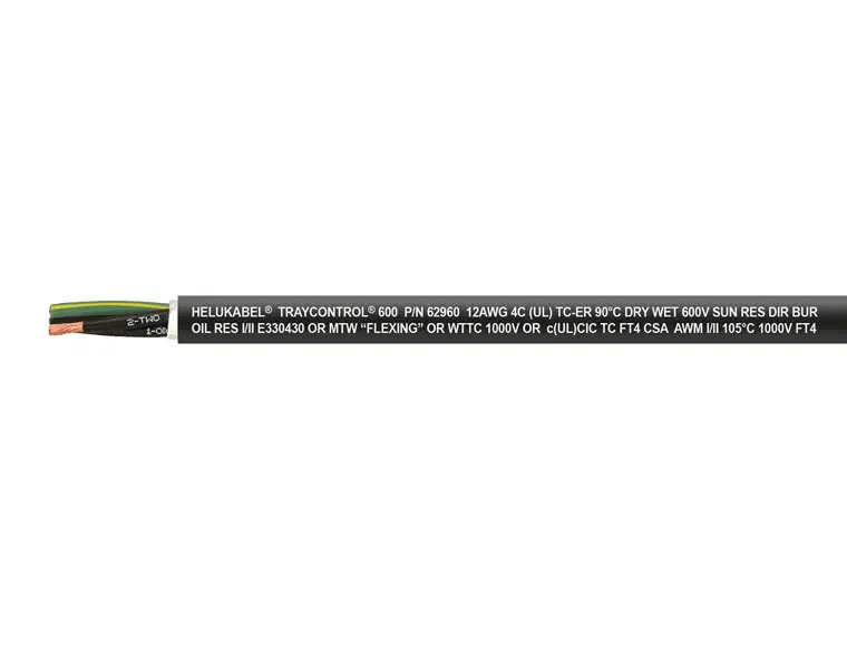 62905 - TRAYCONTROL 600 5C AWG18
