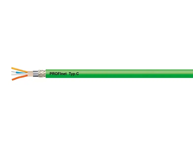 HELUKABEL, ETHENET CABLE, 2X2 0.75MM, UL, PUR, GREEN, PRICE PER FT