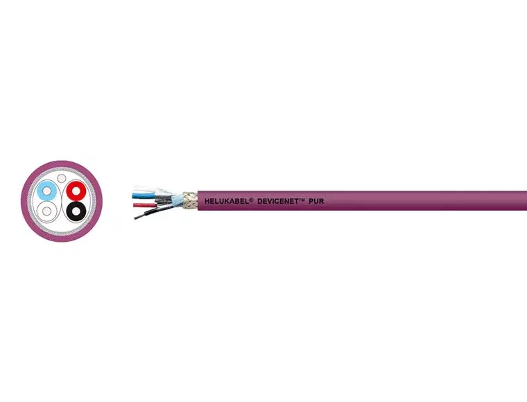 81909 - DeviceNet Bus PUR 1x2C AWG18+1x2C AWG15