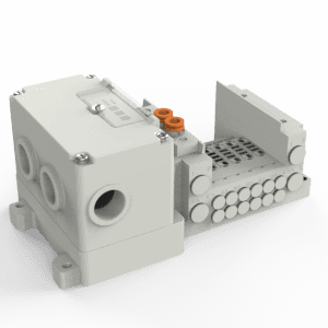 SS5Y3-12S4, 3000 Series Manifold for Series EX126 Integrated (Output) Serial Transmission System (IP67)