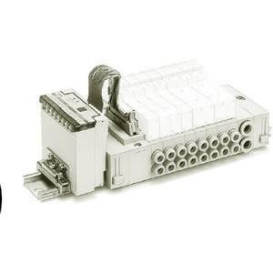 SS5Y5-45S1*, 5000 Series, Stacking Manifold, DIN Rail Mount, SI Unit (Separate type)