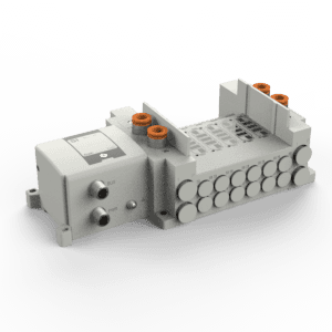 SS5Y5-12S, 5000 Series Manifold for Series EX250 Integrated (I/O) Serial Transmission System (IP67)