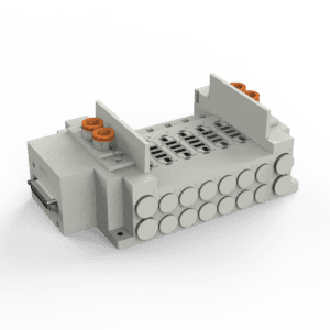 SS5Y7-12, 7000 Series Manifold, D-sub Connector, Flat Ribbon Cable, PC Wiring System (IP40)