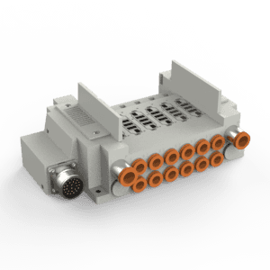 SS5Y7-10/11M, 7000 Series Manifold, Circular Connector (IP67)