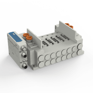 SS5Y7-12S, 7000 Series Manifold, Top Ported for EX260 Integrated-type for Output, Serial Transmission System