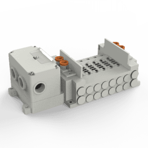 SS5Y7-12S4, 7000 Series Manifold for Series EX126 Integrated (Output) Serial Transmission System (IP67)