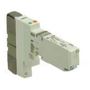 25A-VQ2000 Series, 5 Port Solenoid Valve, Plug-in, Base Mounted