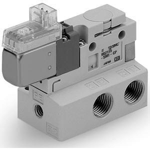 VQZ115, 100 Series,  3 Port Solenoid Valve, Base Mounted