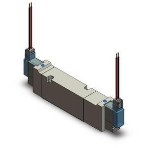 25A-VQZ1000, 5-port Solenoid Valve