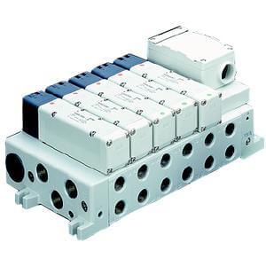 VV5Q41-T, 4000 Series, Base Mounted Manifold, Plug-in, Terminal Box