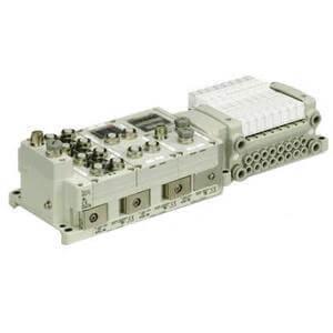 VV5QC21-SD6, 2000 Series, Base Mounted Manifold, Plug-in, Serial Transmission, Fieldbus System (EX600)