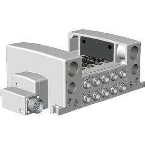VQC5000 Manifold/Valve Assembly with Circular Connector