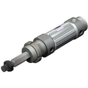 C(D)76K-S/T, Air Cylinder, Non-rotating, Single Acting, Single Rod