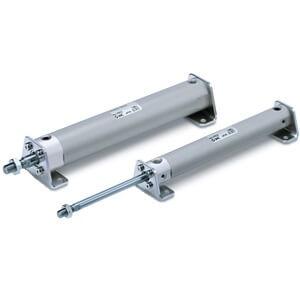 C(D)G1-Z, Air Cylinder, Single Acting, Spring Return, Spring Extend