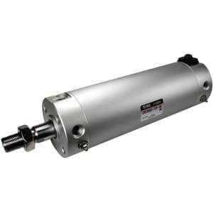 25A-C(D)BG1, Air Cylinder, End Lock