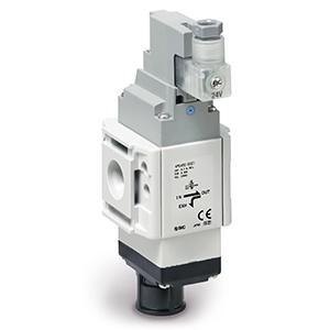 VP5/746E, 3-Port Residual Pressure Relief, Modular Connection