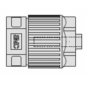 LQ1-CP, High Purity Fluoropolymer Fitting, Tubing Plug