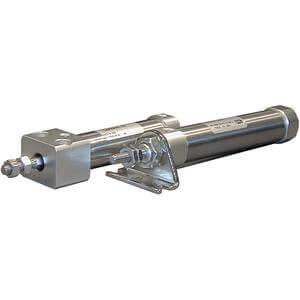 C(D)M2-Z, Double Acting, Single Rod, Air Cylinder, Port Option