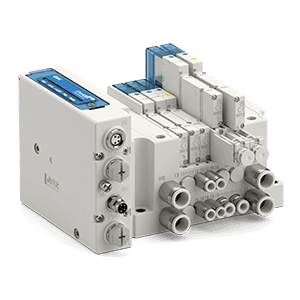 JSY1000-E Valve Manifold Integrated with Ejector System, Plug-In Connector Connecting Base, EX260