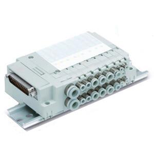 SS5J2, Plug-in Cable Manifold, D-Sub Connector, Flat Ribbon Cable