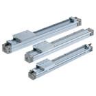 SMC Rodless Cylinder, MY1H-A*Z, Mechanically Jointed w/ Stroke Adjuster - Linear Guide