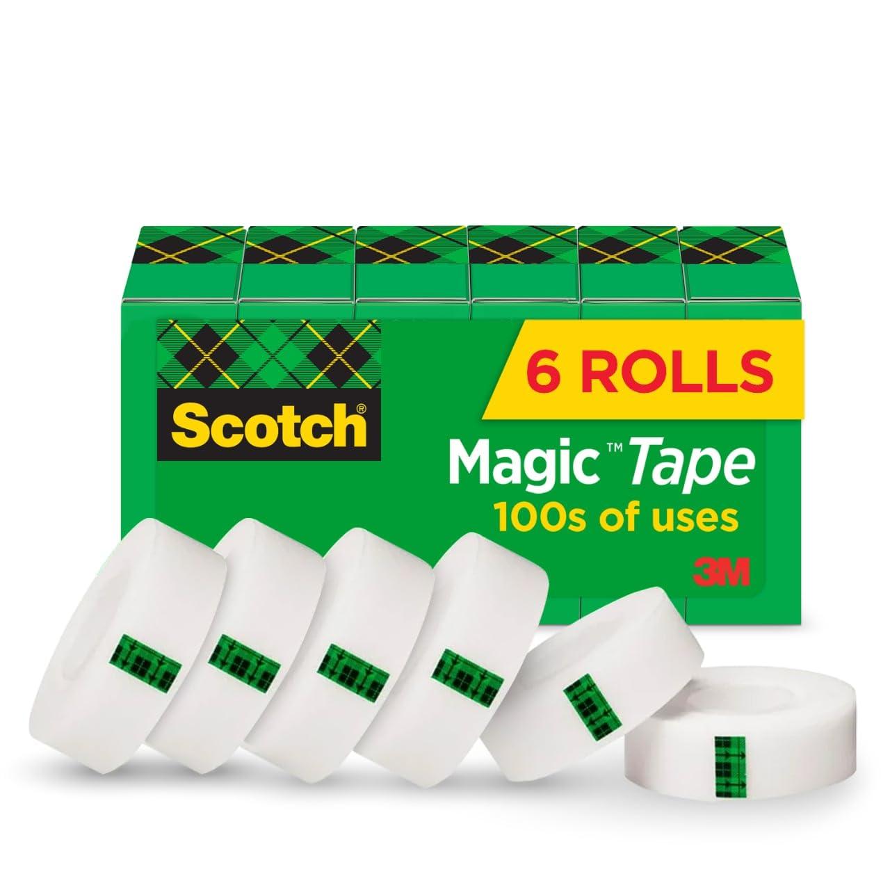 Scotch Magic Tape, Invisible
