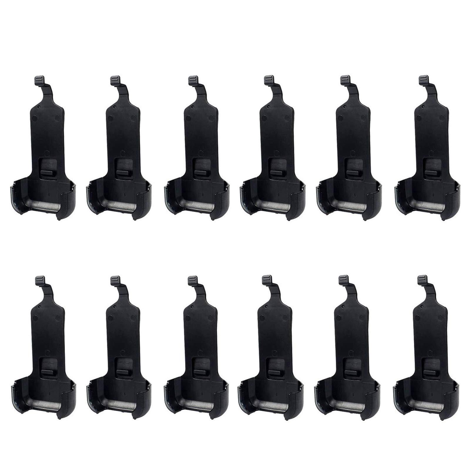 12 pcs Original Walkie Talkie Belt Clip Compatible with Two Way Radio LUITON LT-316 WLN KD-C1
