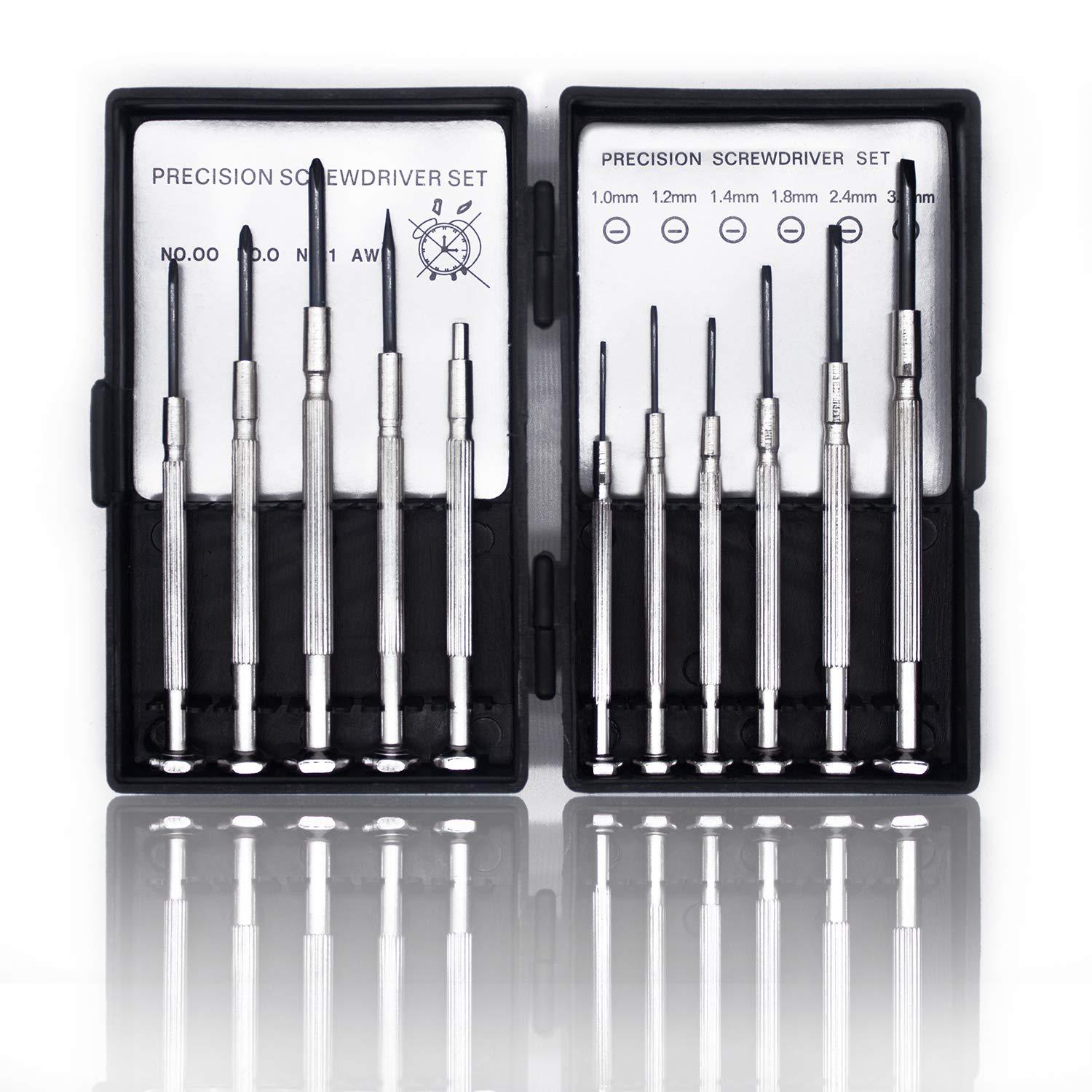 11PCS Mini Precision Screwdriver Set, Small Screwdriver Set for Electronics, Toys, Computer