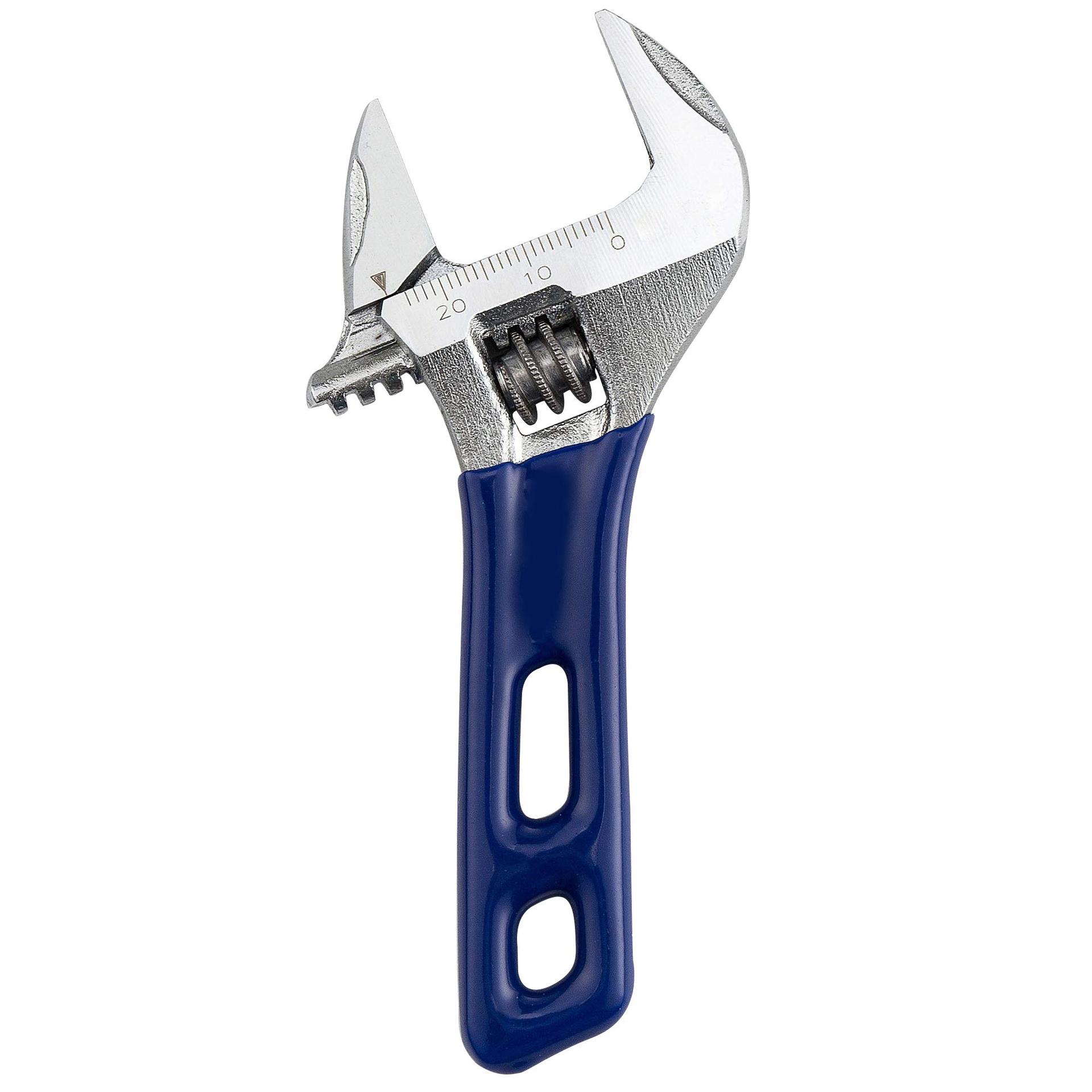 Ainuosen Wide Opening Stubby Adjustable Wrench Spanner with Short Handle 4 inch Chrome
