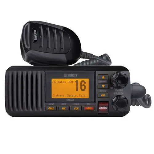 Uniden UM385 Fixed Mount VHF Radios with DSC Class D 25 Watt
