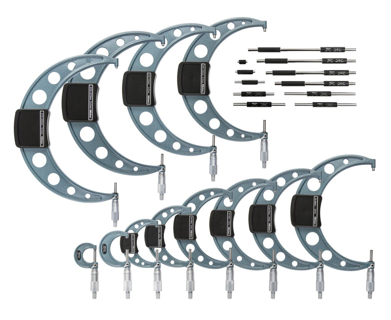 Mitutoyo, 103-914-50, Micrometer Set, 0-300mm