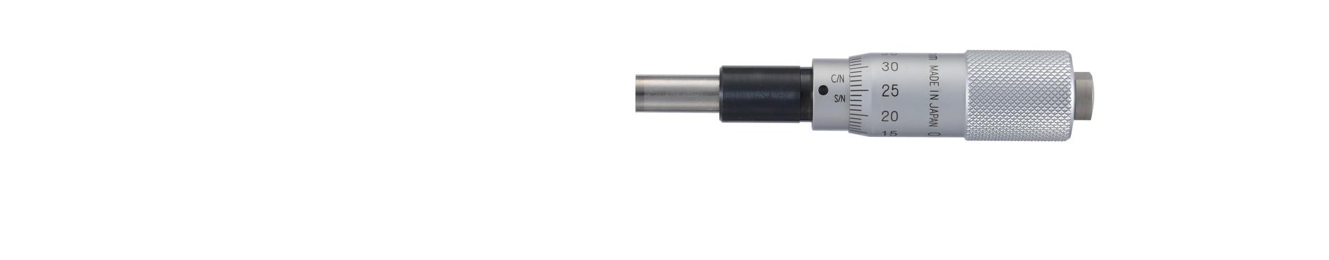 Mitutoyo, 149-132-10, Micrometer Head, 0-15mm, 0.01mm, Plain Stem