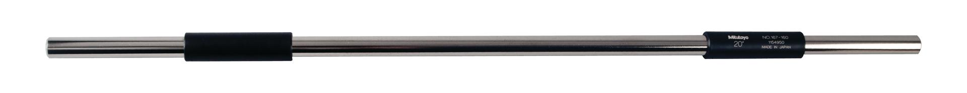 Mitutoyo, 167-160, 20 In, Micrometer Standard Bar, .47 In, Diameter