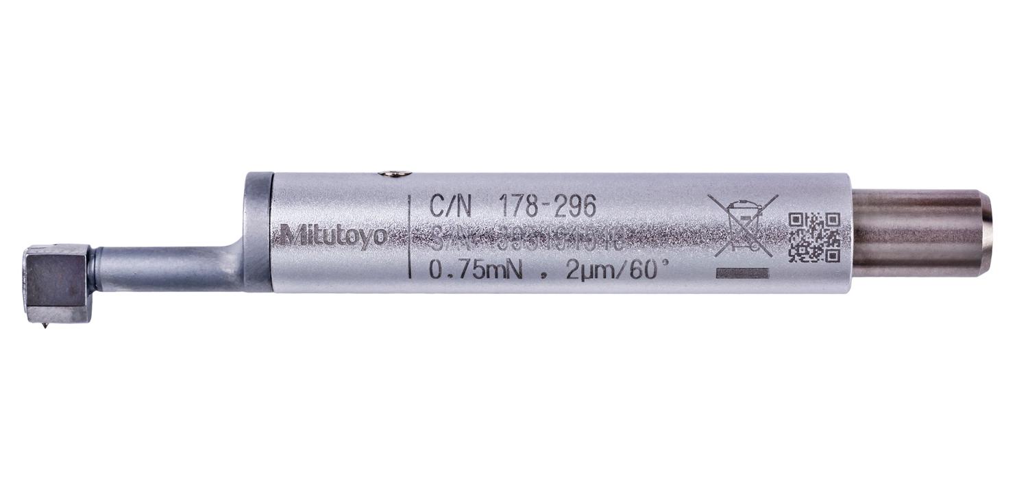 Mitutoyo, 178-296, .75mN, 60 degree 2 Micron Stylus Tip, Replacement Low-Force Detector for SJ-210 and SJ-310 Surface Roughness Tester Standard and Retractable Drive Unit Models
