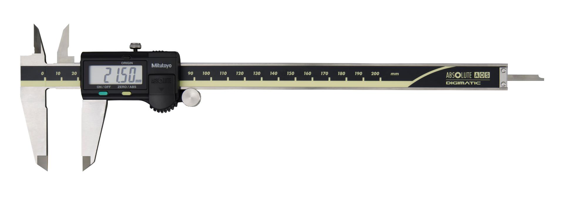 Mitutoyo, 500-152-30, 0-200mm, 0.01mm ABSOLUTE AOS Digimatic Caliper, With SPC Data Output