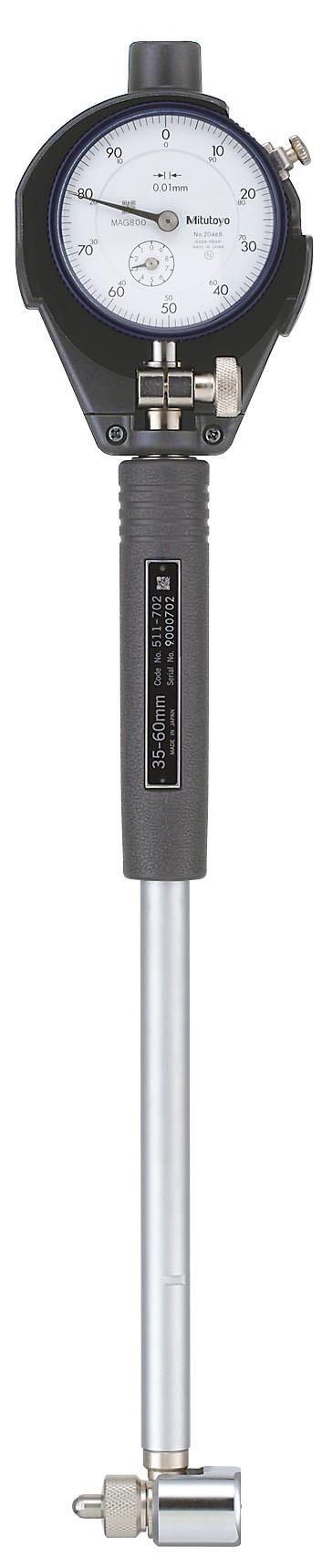 Mitutoyo, 511-702, BORE GAGE 35-60MM 8MM DIAM STEM CG-60AX
