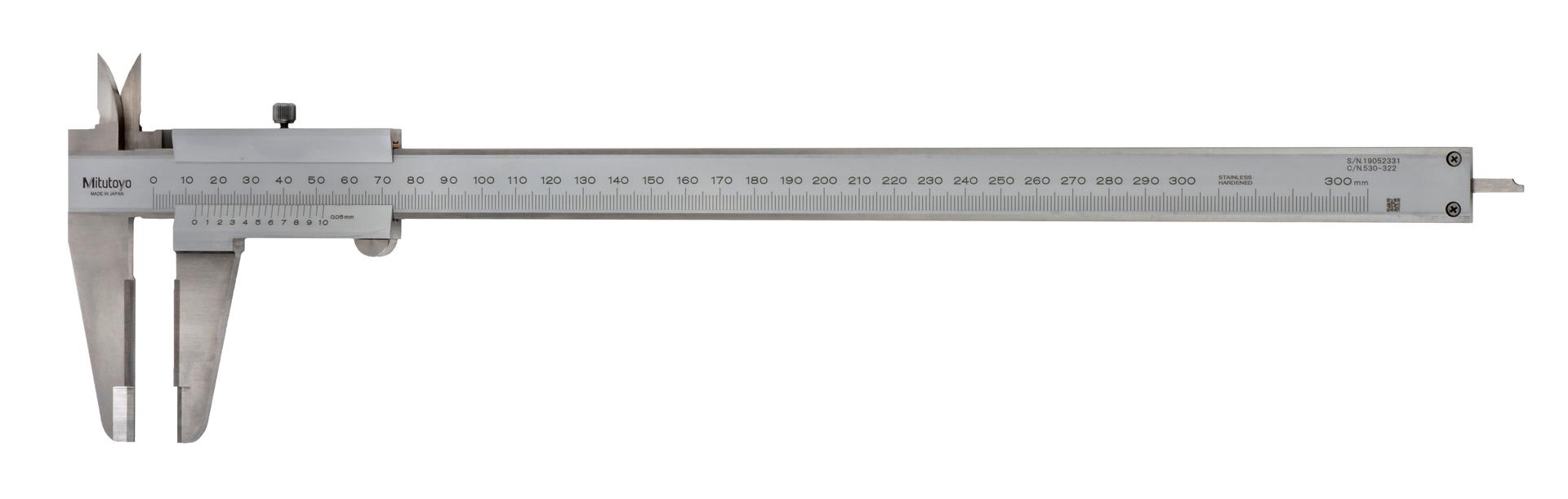 Mitutoyo, 530-322, VERNIER CAL, 300MM, OD CARBIDE JAWS