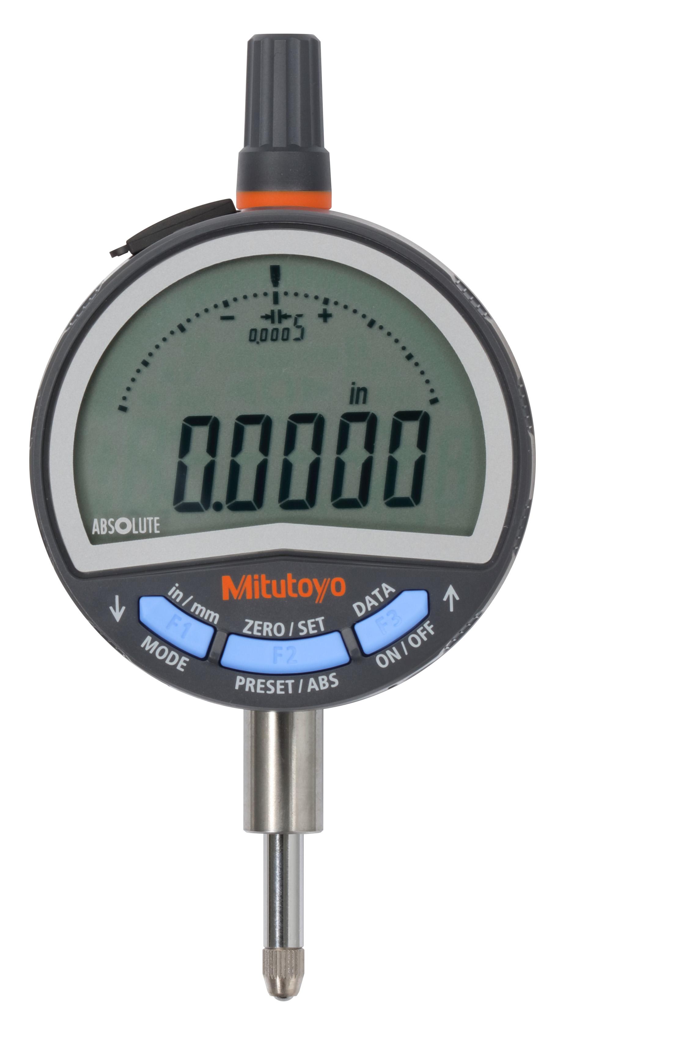 Mitutoyo, 543-712, DIGIMATIC INDICATOR, ID-C1012ENX, 0.01MM/0.0005IN, 12.7MM/0.5IN, LUG BACK
