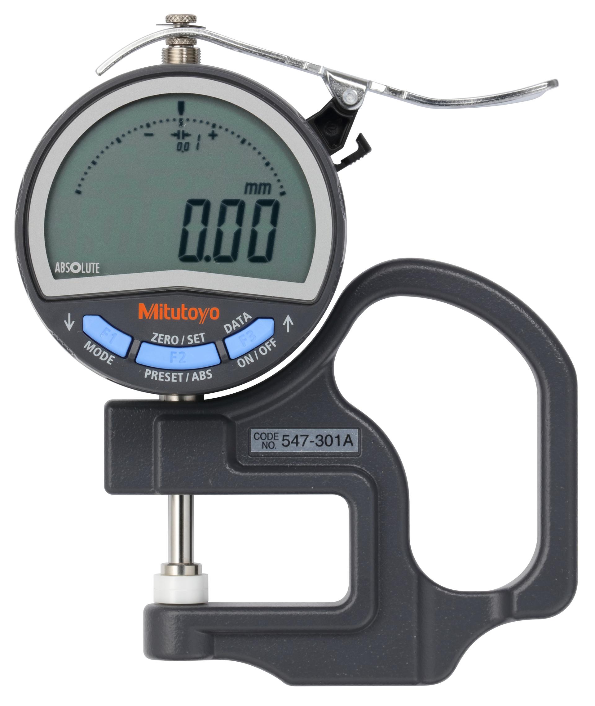 Mitutoyo, 547-301A, DIGIMATIC THICKNESS GAGE/IDC 0.01MM, 10MM