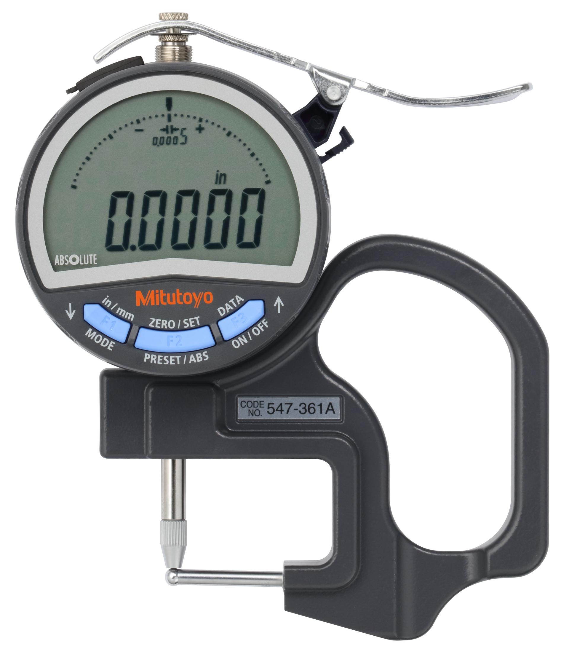 Mitutoyo, 547-361A, DIGIMATIC PIPE GAGE 0.01MM/0.0005IN, 10MM/0.4IN, PIPE GAGE