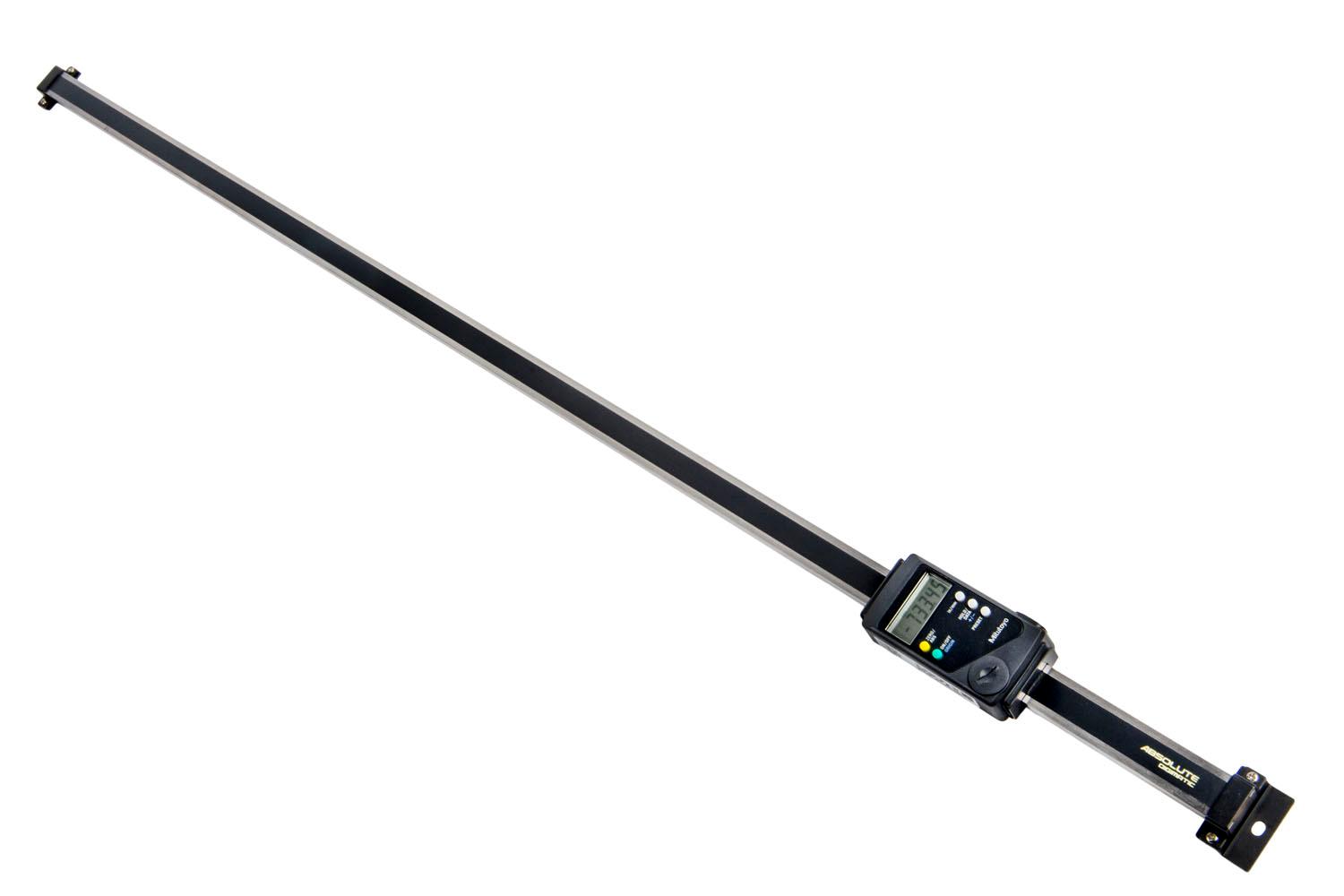 Mitutoyo, 572-576, Vertical Digimatic Scale Unit, Multi-Function, 0-32 In/0-800mm, 0.0005 In/0.01mm Resolution, .0025 In/0.06mm  Accuracy