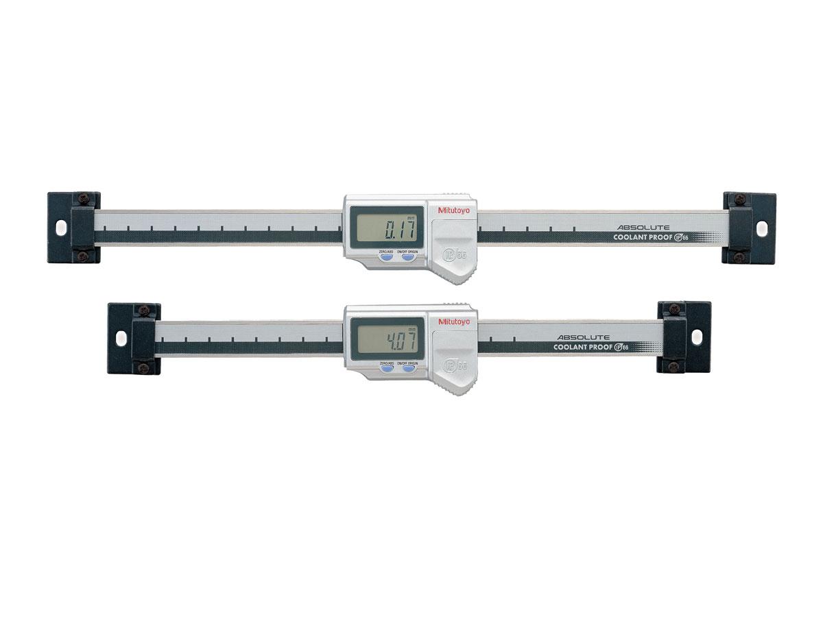 Mitutoyo, 572-600, Horizontal Digimatic Scale Unit, Single-Function Type,Water-Proof,  0-100mm, 0.01mm Resolution, 0.03mm Accuracy