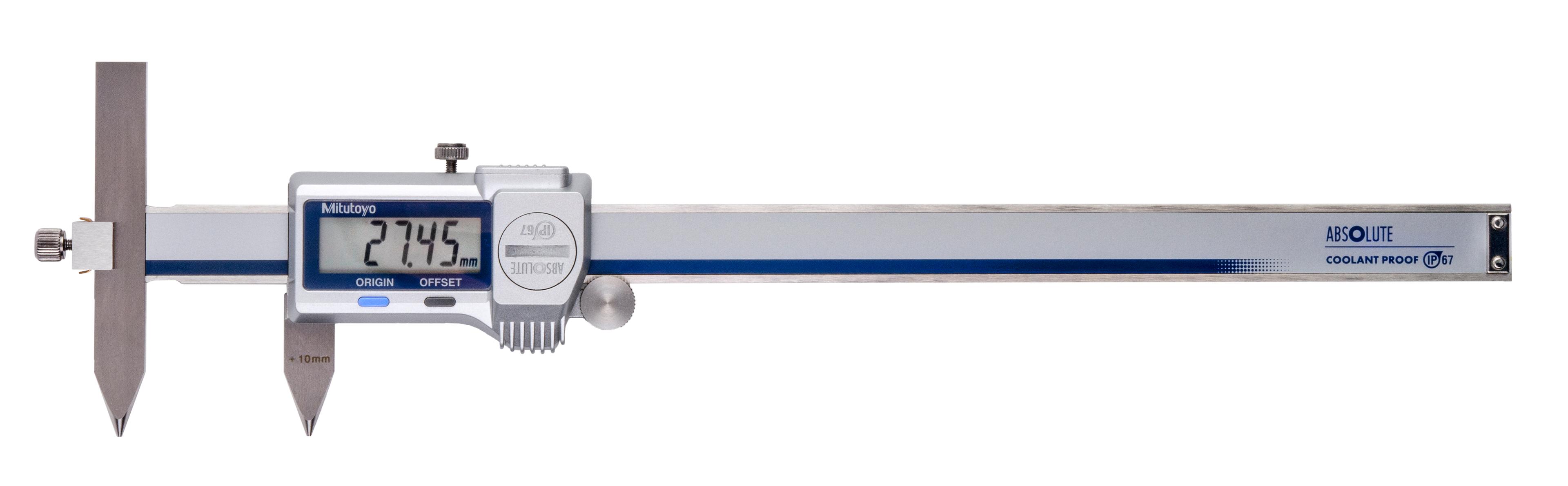 Mitutoyo, 573-606-20, Digimatic Offset Centerline Caliper 10-2000mm, 0.01mm Resolution, �0.03mm, NTD10P-20PMX