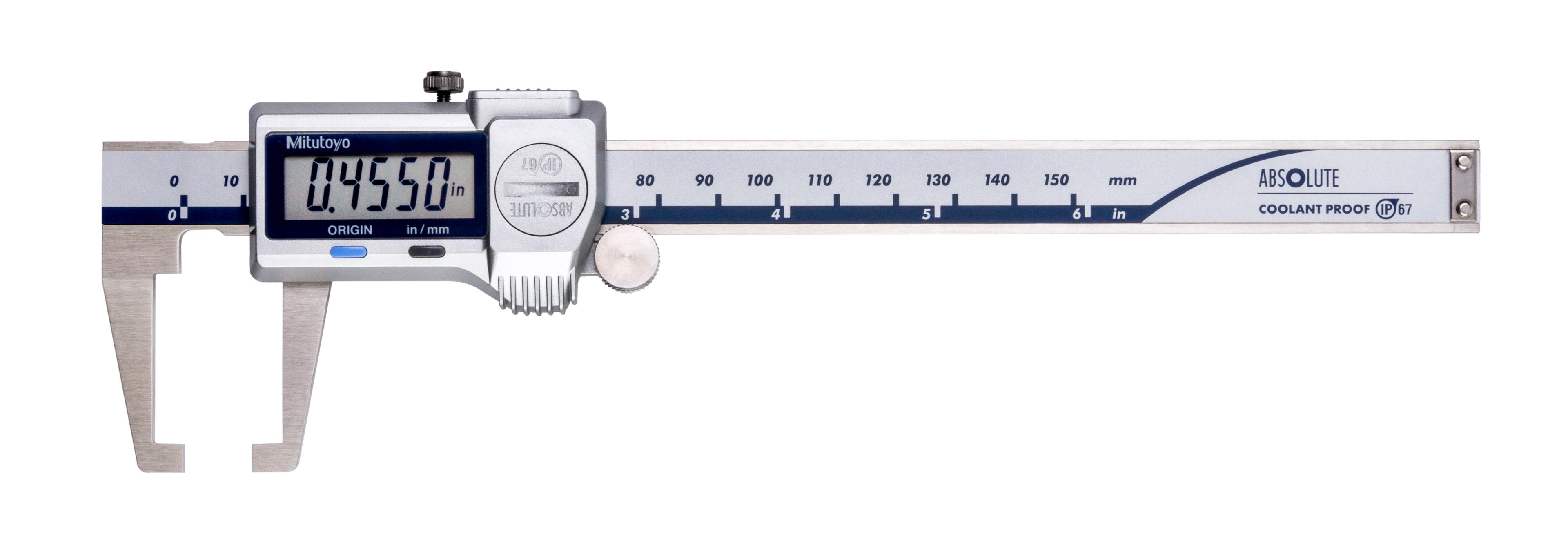 Mitutoyo, 573-751-20, NECK CALIPER DIGITAL NTD15-6 InPMX
