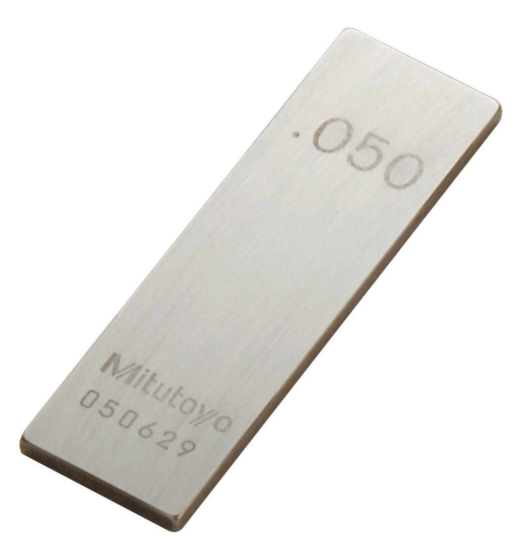 Mitutoyo, 611105-531, .05 In, Rectangular Steel Gage Block, ASME 0