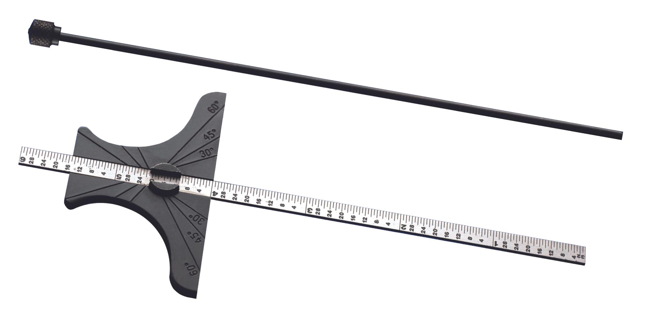 Mitutoyo, 950-271, 6 In ANGLE DEPTH GAGE