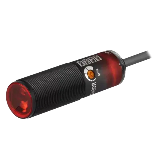BRQP3M-PDTA-P - Cylindrical Photoelectric Sensors