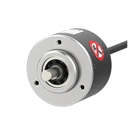 E50S8-5000-6-L-5 - 50 mm Incremental Rotary Encoders (Shaft Type)