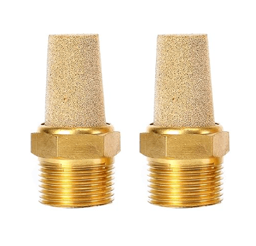 Air Pneumatic Mufflers � 1/2" (2 Pack)