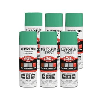 1633830 - Industrial Spray Paint � Green (6 Pack)